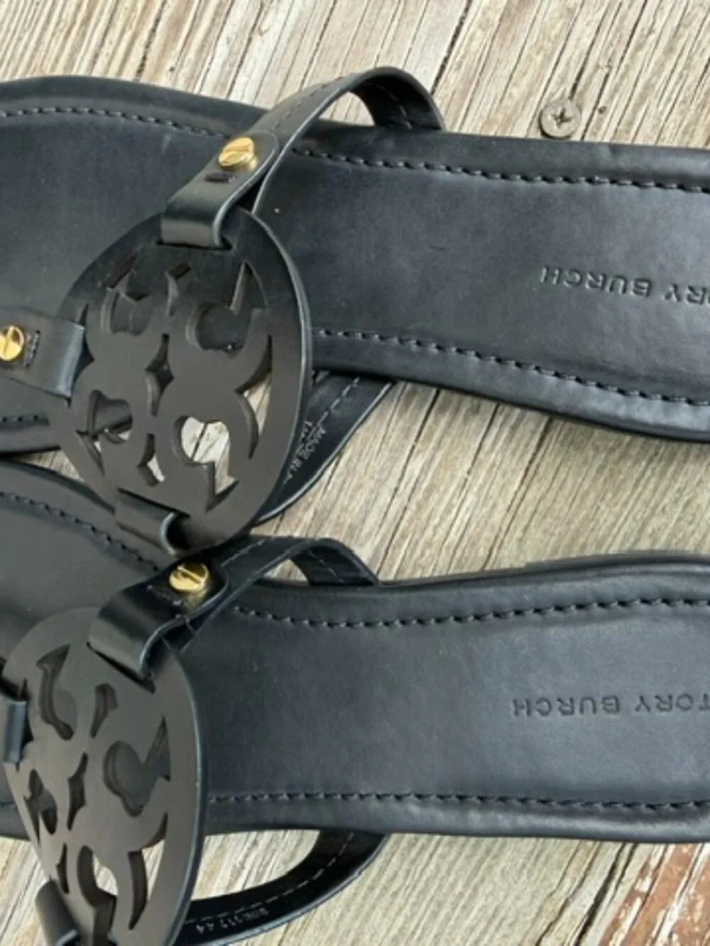 Tory Burch Miller Thong Sandal Sz 9.5 NEW